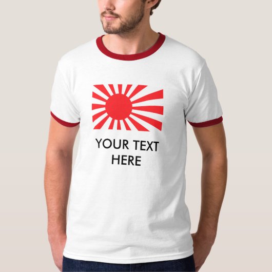 Japanse marine vlag t-shirt (Voorkant)