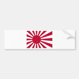 Japanse marineslag - Japanse stijgende zonvlag Bumpersticker