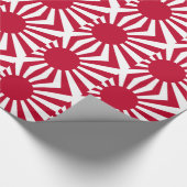 Japanse marineslag - Japanse stijgende zonvlag Cadeaupapier (Hoek)