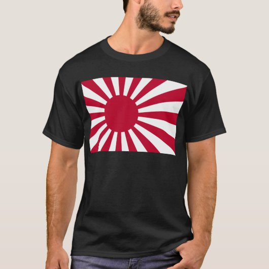 Japanse marineslag - Japanse stijgende zonvlag T-shirt (Voorkant)
