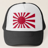 Japanse marineslag - Japanse stijgende zonvlag Trucker Pet (Voorkant)
