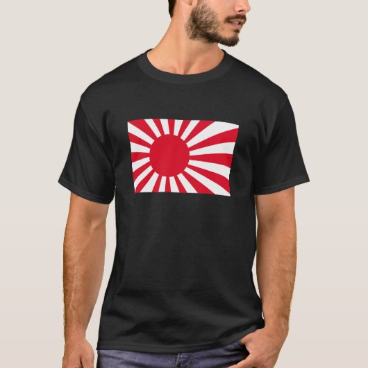Japanse marinevlag T-shirts en kleding (Voorkant)