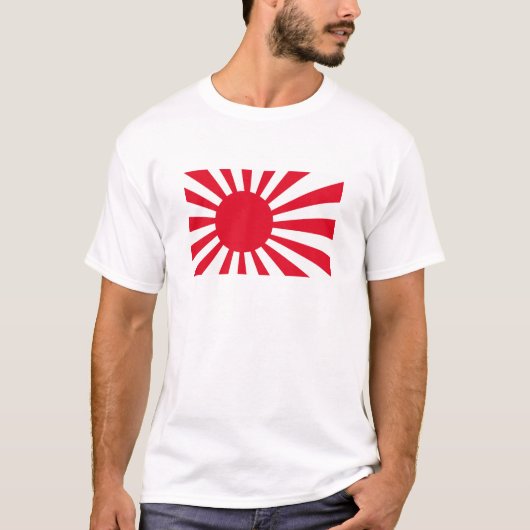 Japanse marinevlag T-shirts en kleding (Voorkant)