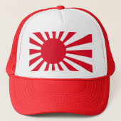 Japanse marinevlag T-shirts en kleding Trucker Pet (Voorkant)
