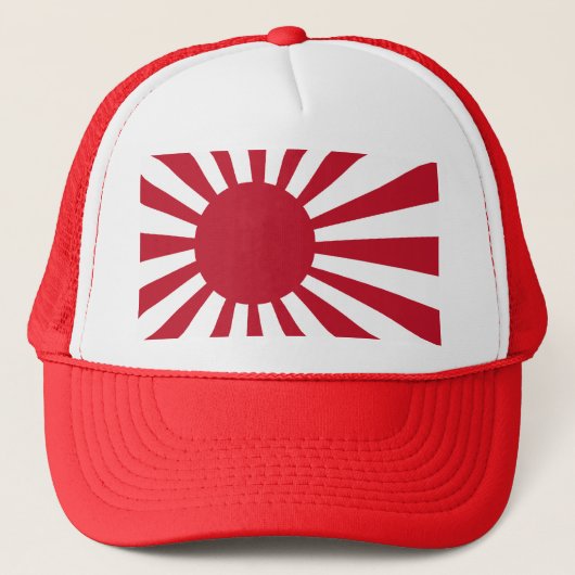 Japanse marinevlag T-shirts en kleding Trucker Pet (Voorkant)