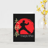 Japanse Martial Arts Sport voor Japan Lover of Buj Kaart (Gele Bloem)
