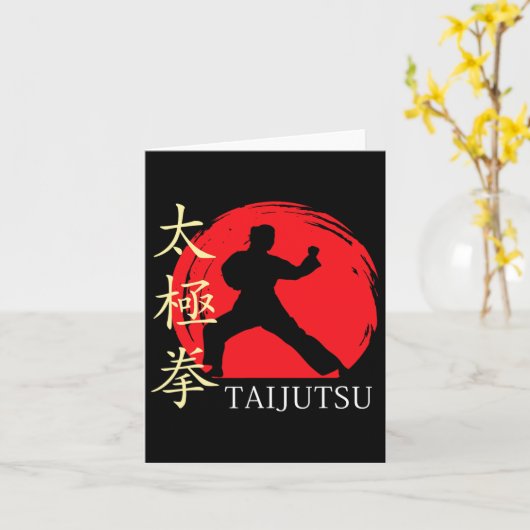 Japanse Martial Arts Sport voor Japan Lover of Buj Kaart (Gele Bloem)