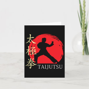 Japanse Martial Arts Sport voor Japan Lover of Buj Kaart