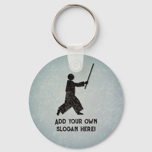 Japanse Martiale Kunsten - Aikido - je aangepaste  Sleutelhanger (Voorkant)