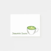 Japanse Matcha Green Tea Latte Drink, aangepast Post-it® Notes (Voorkant)
