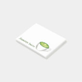 Japanse Matcha Green Tea Latte Drink, aangepast Post-it® Notes (Schuin)