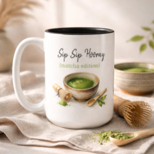 Japanse Matcha Liefhebber Grappige Matcha Groene T Tweekleurige Koffiemok