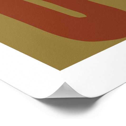  japanse matchbox cover (Cafe girl) Poster (Hoek)