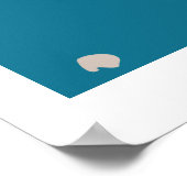 japanse matchbox cover (Fancy hal) Poster (Hoek)