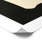  japanse matchbox cover (Girl) Poster (Hoek)