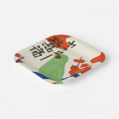  japanse matchbox (Japan) Papieren Bordje (Gebogen)