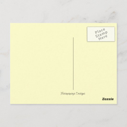 Japanse Matsuri Drum Briefkaart (Achterkant)