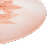 Japanse mazelen bladeren in het Oranje Snijplank (Hoek)