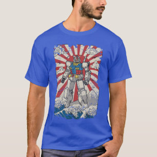 Japanse mecha anime Robot Kanagawa grote golf man T-shirt