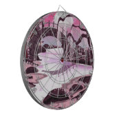 Japanse meditatie tuin dartbord (Voorkant Links)