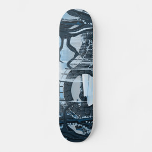 Japanse meditatie tuin skateboard