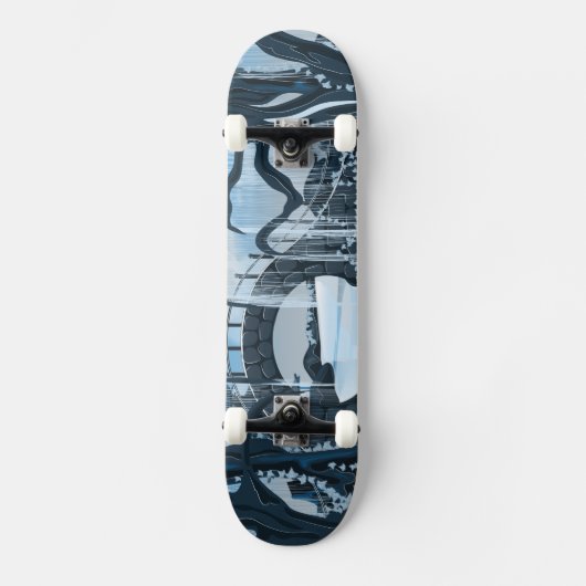 Japanse meditatie tuin skateboard (Voorkant)
