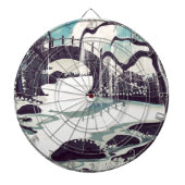  Japanse Meditation Garden Dartbord (Voorkant)