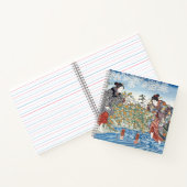 Japanse meisjes bij Ide Tama River Notitieboek (Binnen)