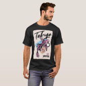japanse met koi vissen t-shirt (Voorkant volledig)