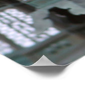 Japanse metale lampjes poster (Hoek)