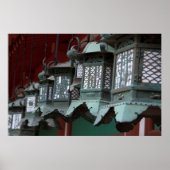 Japanse metale lampjes poster (Voorkant)
