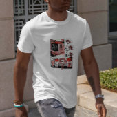 Japanse metrotrein t-shirt