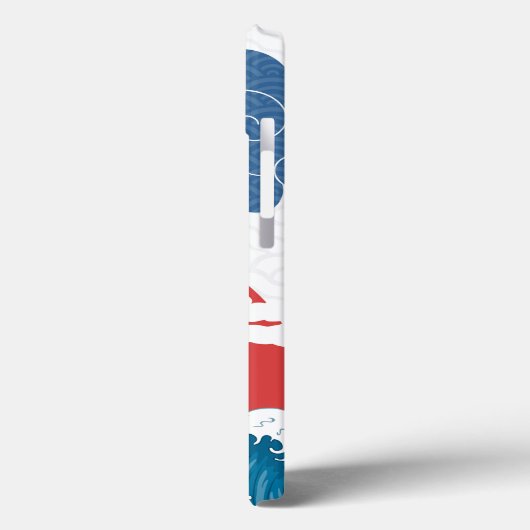 Japanse minimale kunst Case-Mate iPhone case (Achterkant / Links)