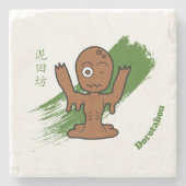 Japanse Modder Zombie Yokai Dorotabo Stenen Onderzetter (Voorkant)