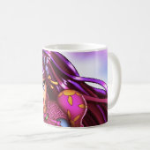 Japanse Mode Anime Girl Koffiemok (Voorkant rechts)