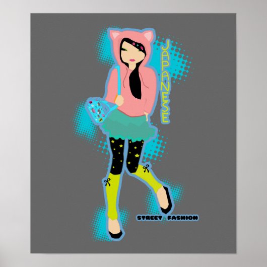 Japanse Mode Poster (Voorkant)