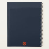 Japanse Modernisering Montagne Fleur Sakura Planner (Achterkant)