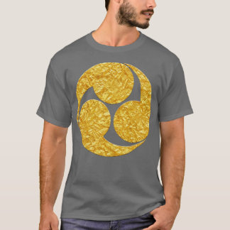 Japanse Mon Hidari Mitsu Tomoe T-shirt