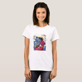 Japanse monster Comic T-shirt (Voorkant volledig)