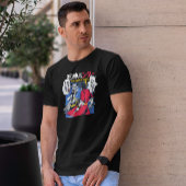 Japanse monster Comic T-shirt