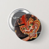 Japanse monster: Oni King Shutendoji Ronde Button 5,7 Cm (Voorkant /achterkant)