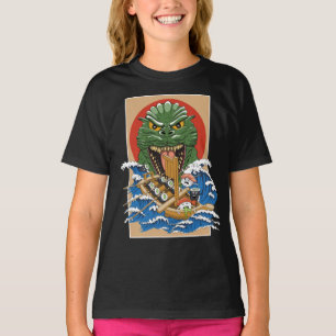 Japanse monster Sushi Lover T-shirt