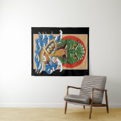 Japanse monster Sushi Lover Wandkleed (In Situ (horizontaal))