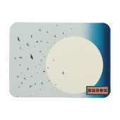 Japanse moonlichte zwaluw magneet (Horizontaal)