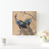 Japanse muur vierkante klok (Huis)