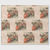 JAPANSE MYTHISCHE VOGEL MET MENSELIJK HOOFD Karyōb Cadeaupapier (Vlak)