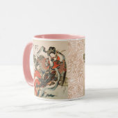 JAPANSE MYTHISCHE VOGEL MET MENSELIJK HOOFD Karyōb Mok (Voorkant links)