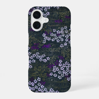 Japanse Nacht Kersenbloesem Hoesje | Yozakur iPhone 16 Hoesje