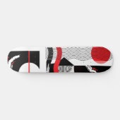 Japanse nacht persoonlijk skateboard (Horizontaal)
