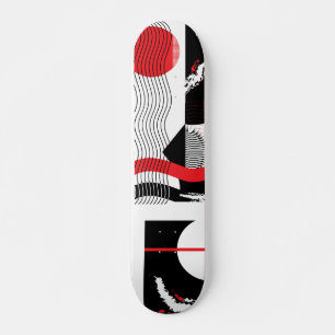 Japanse nacht persoonlijk skateboard